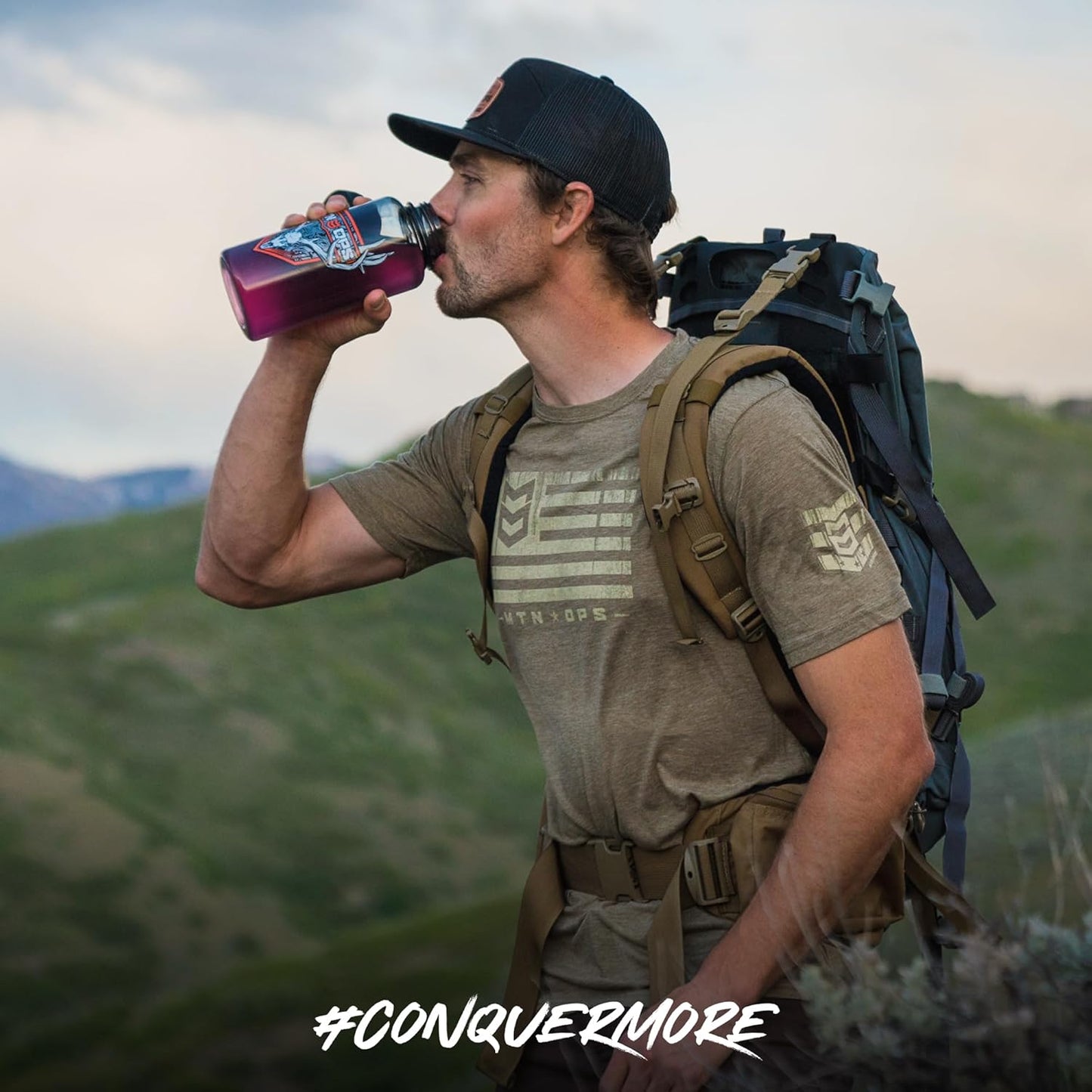 MTN OPS Enduro Nitric Oxide Supplement & Stim-Free Pre Workout - Pink Lemonade - 30 Servings - Magnesium Citrate, Beet Root, Niacinamide, L Arginine, L Citrulline