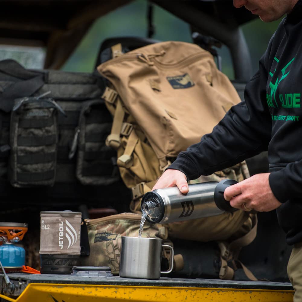 MTN OPS Hot Ignite Salted Caramel Energy Drink Mix - Coffee Alternative, 30 Servings