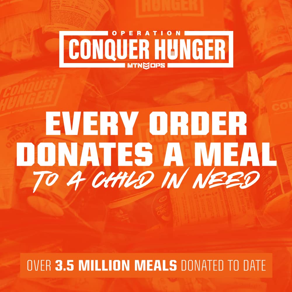 MTN OPS Hot Ignite Salted Caramel Energy Drink Mix - Coffee Alternative, 30 Servings