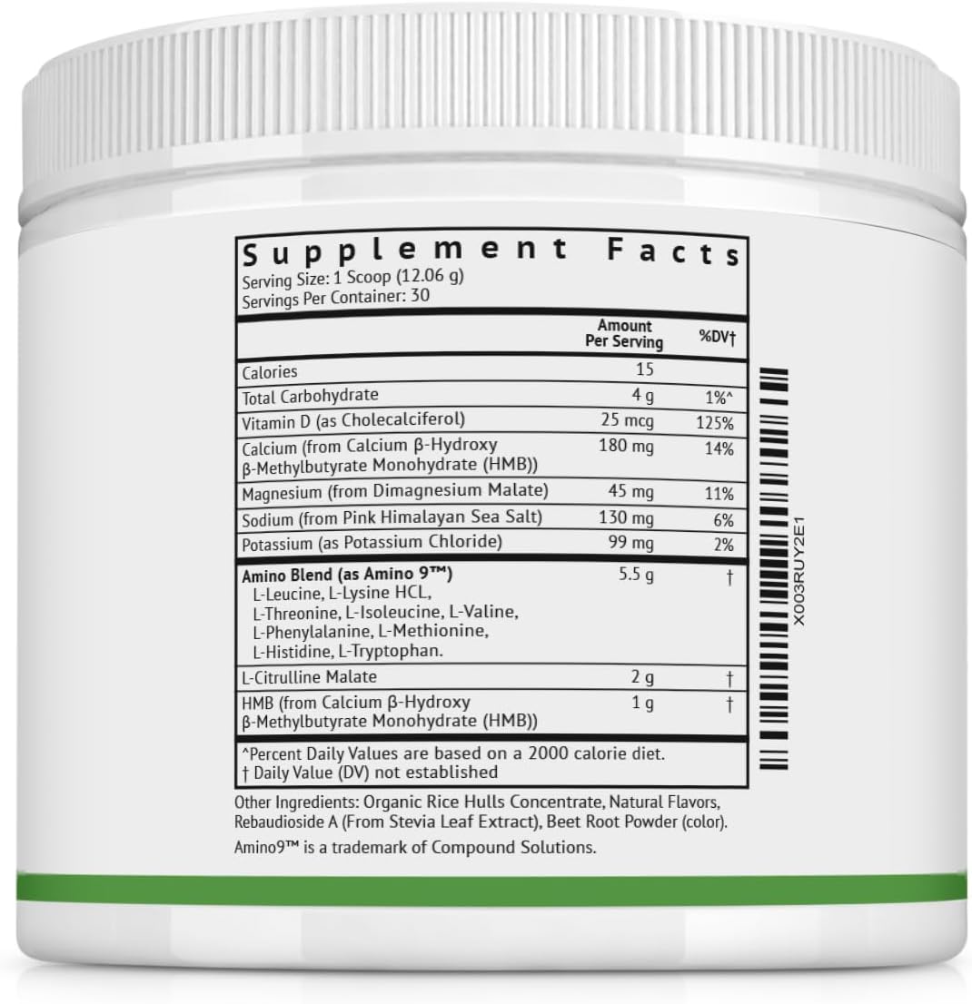 Muscle Builder Supplements with HMB, EAAs, Vitamin D, Magnesium for Men and Women - Muscle Growth Enhancer