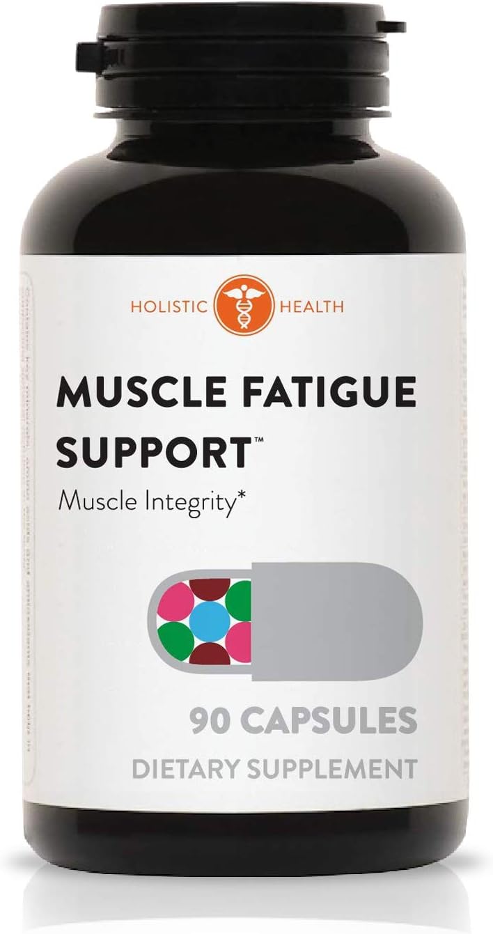Muscle Fatigue Support: Holistic Magnesium Potassium Supplement - Promotes Healthy Muscle Function - 90 Capsules