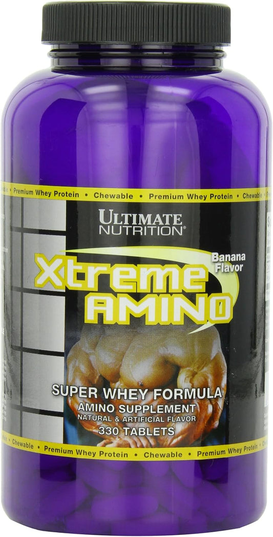 Muscle Gainer: Ultimate Nutrition Xtreme Amino Whey Protein Concentrate Supplement, 330 Chewable Tablets