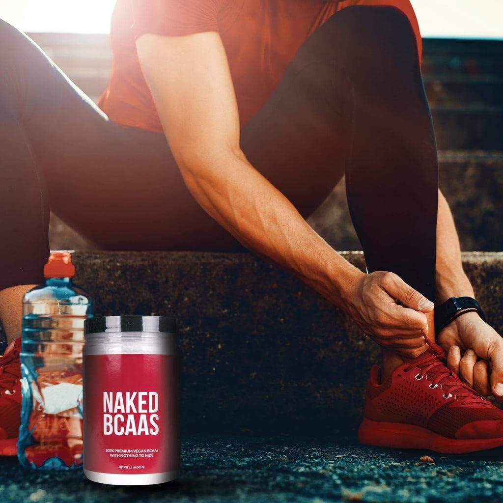 Muscle Growth and Recovery Bundle: Pure Glutamine, Creatine, and BCAAs by Naked Nutrition