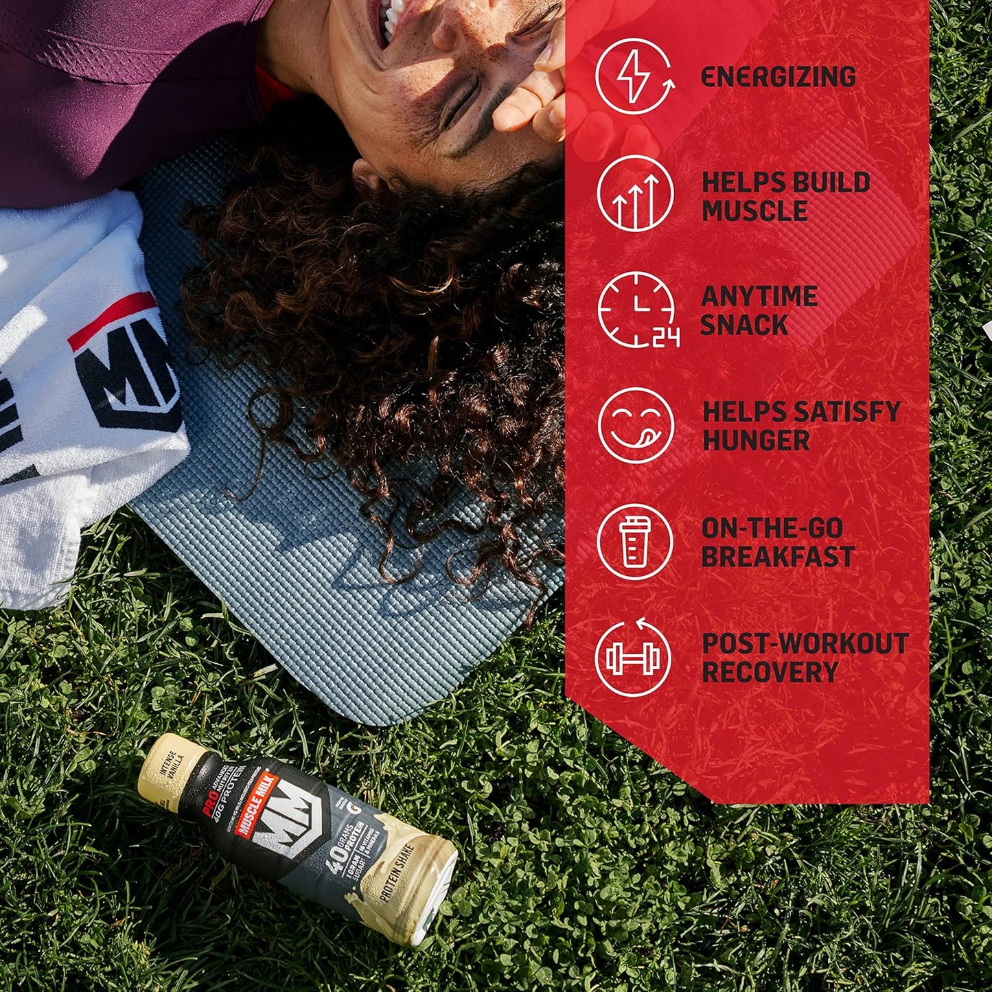 Muscle Milk Pro Advanced Nutrition Protein Shake, Knockout Chocolate, 11.16 Fl Oz (Pack of 12), High Protein and Vitamin Shake for Workout Recovery and Energy Boost