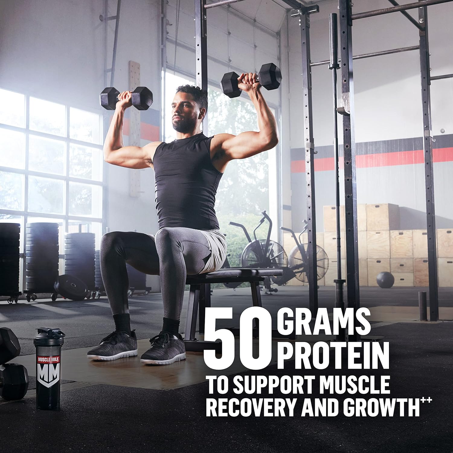 Muscle Milk Pro Series Vanilla Protein Powder, 5 lb - 28 Servings, 50g Protein, 3g Sugar, NSF Certified, Workout Recovery
