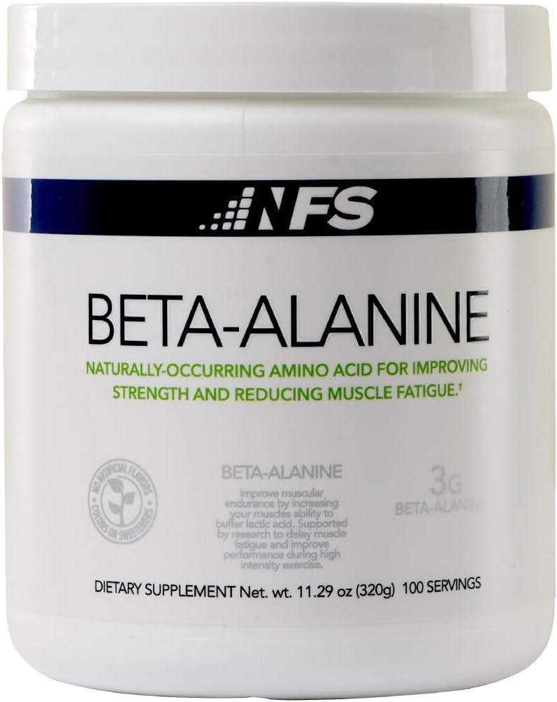 Muscle Recovery Powder with Beta Alanine | Reduces Fatigue | Unflavored Protein Supplement | Promotes Carnosine Levels | 320g (100 Servings)