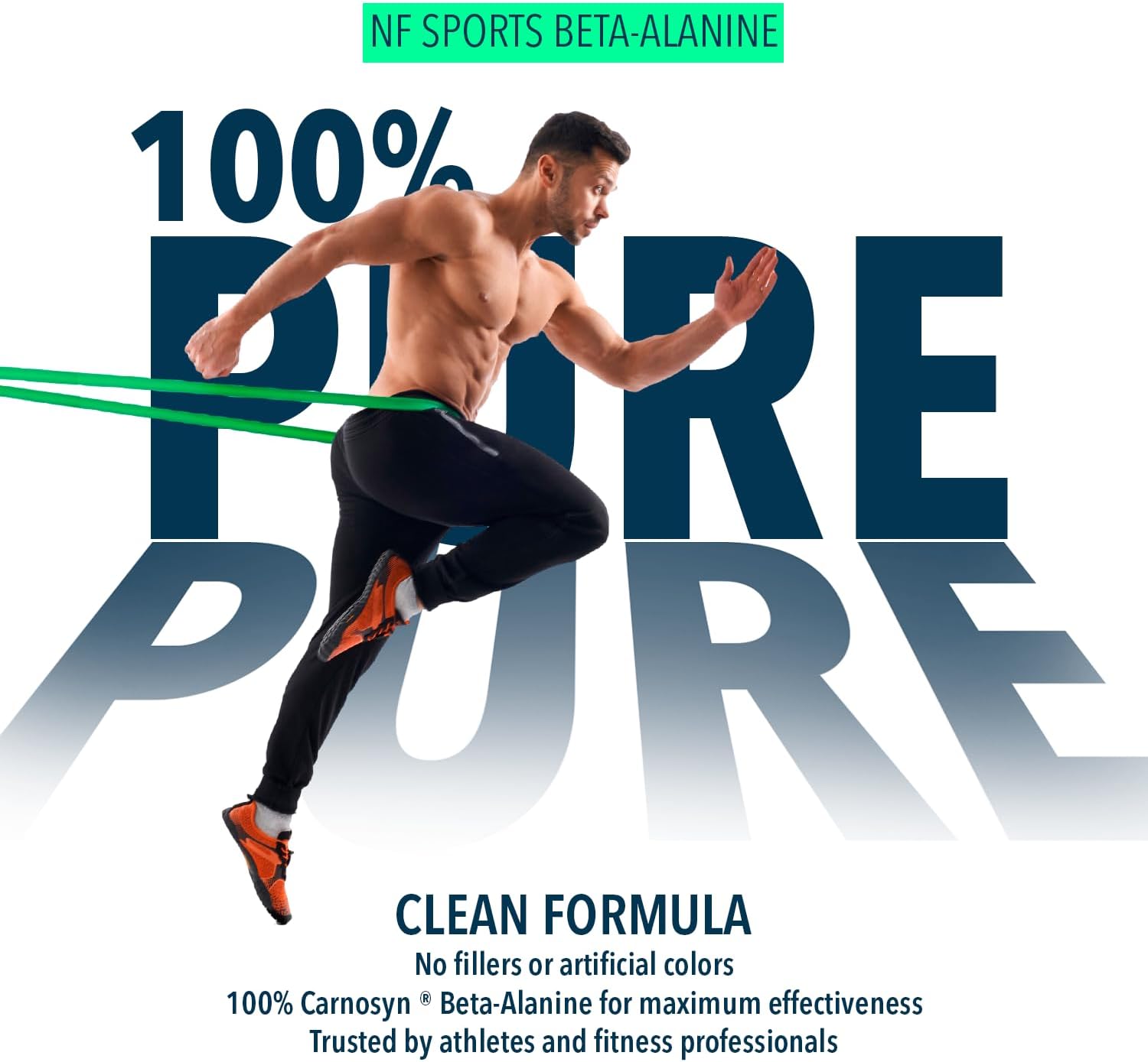 Muscle Recovery Powder with Beta Alanine | Reduces Fatigue | Unflavored Protein Supplement | Promotes Carnosine Levels | 320g (100 Servings)