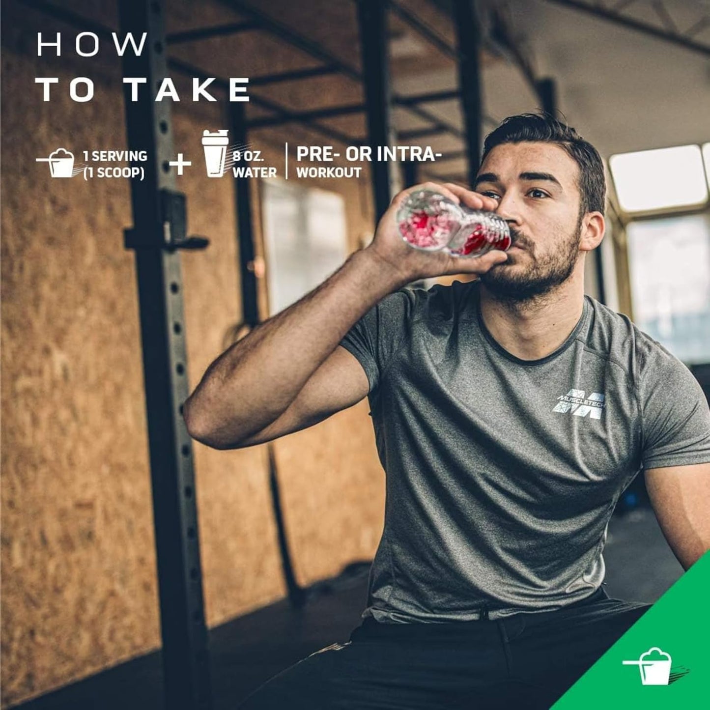 MuscleTech Amino Build: BCAA Amino Acids + Electrolyte Powder for Muscle Recovery & Endurance, Tropical Twist, 40 Servings