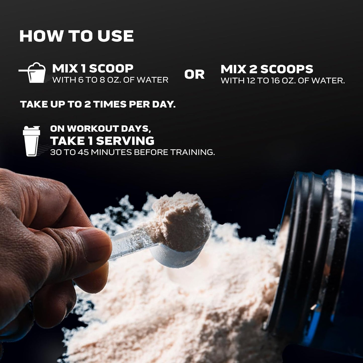 MuscleTech Cell-Tech Creactor Creatine HCl Powder - Post Workout Muscle Builder - Unflavored - 120 Servings
