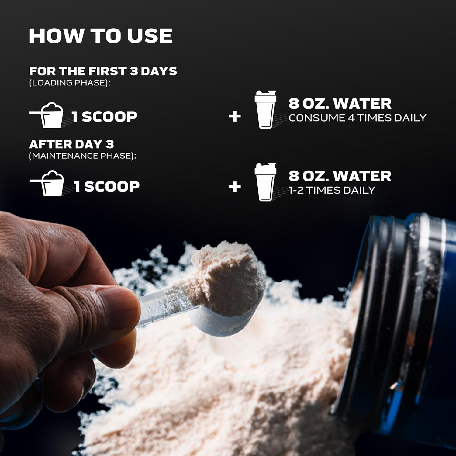 MuscleTech Platinum Pure Micronized Creatine Monohydrate Powder for Muscle Recovery and Building - Unflavored Workout Supplement (80 Servings)