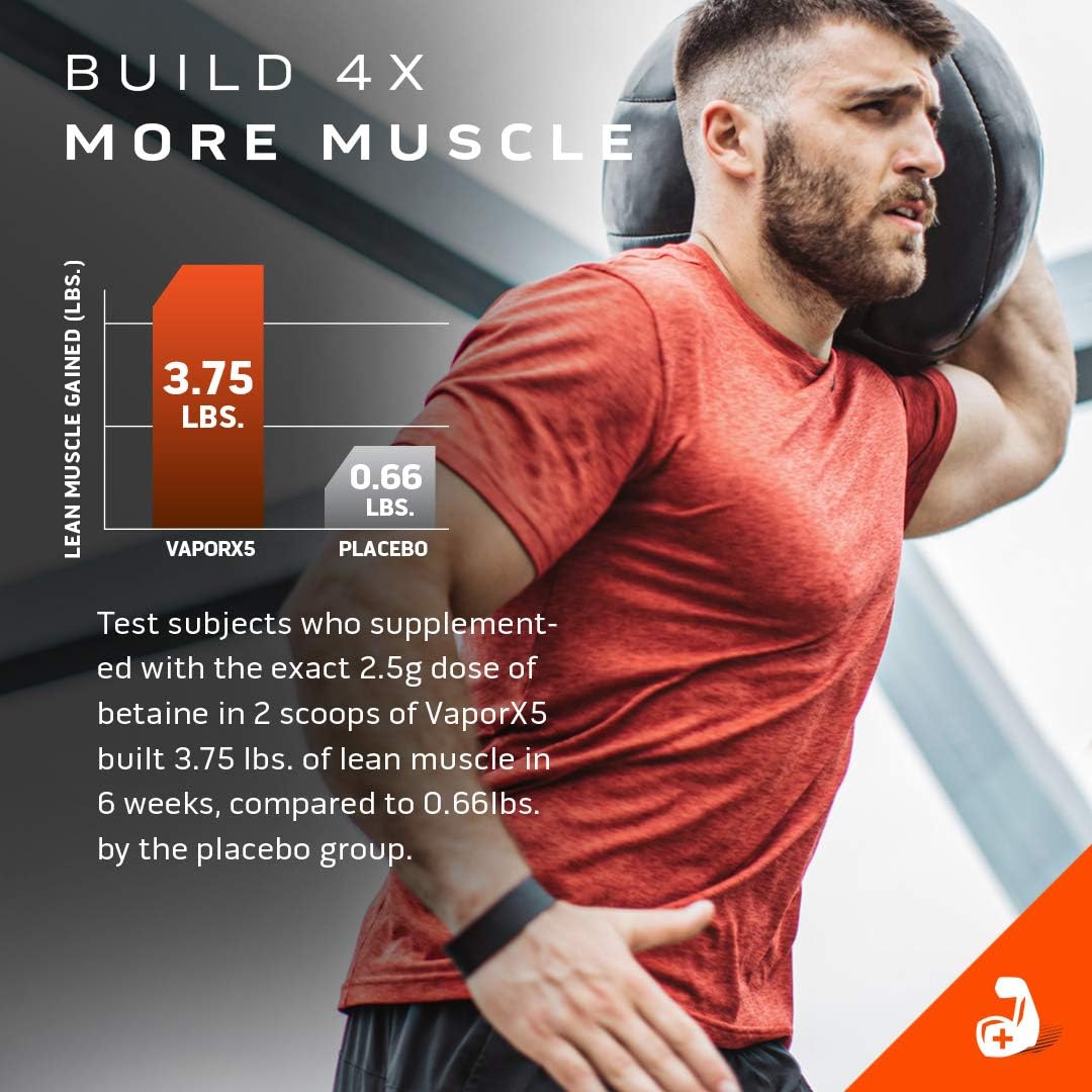 MuscleTech Vapor X5 Pre Workout Powder for Men & Women - Energy Drink Mix Sports Nutrition Pre-Workout - Miami Spring Break (30 Servings)