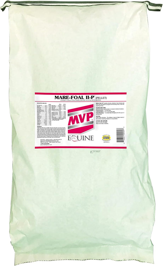 MVP Mare Foal II-P (50 lb) Balanced Multi Vitamin/Mineral Supplement for Mares, Foals, and Yearlings - Essential Equine Nutrition