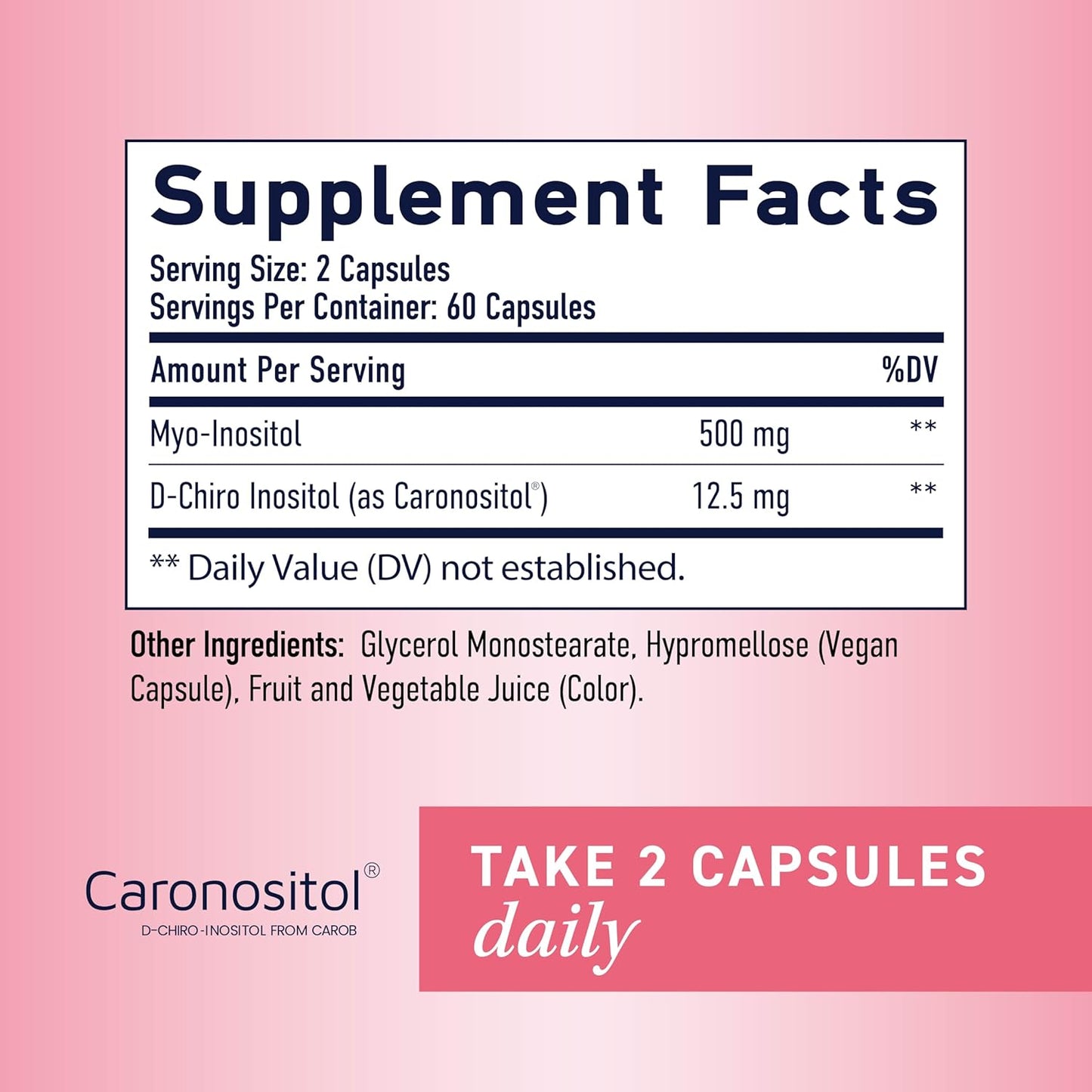 Myo-Inositol & D-Chiro Inositol Supplement for Women's Hormone Balance | Microbeadlets for Menstrual Cycle Regulation & Ovarian Health | 40:1 Ratio | Non-GMO | 120 Ct