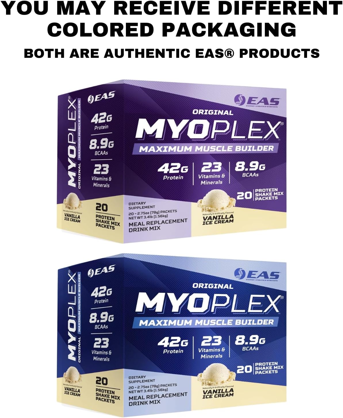 Myoplex Maximum Muscle Builder Protein Drink Mix - 42g Protein, 20 Packets, Double Rich Chocolate
