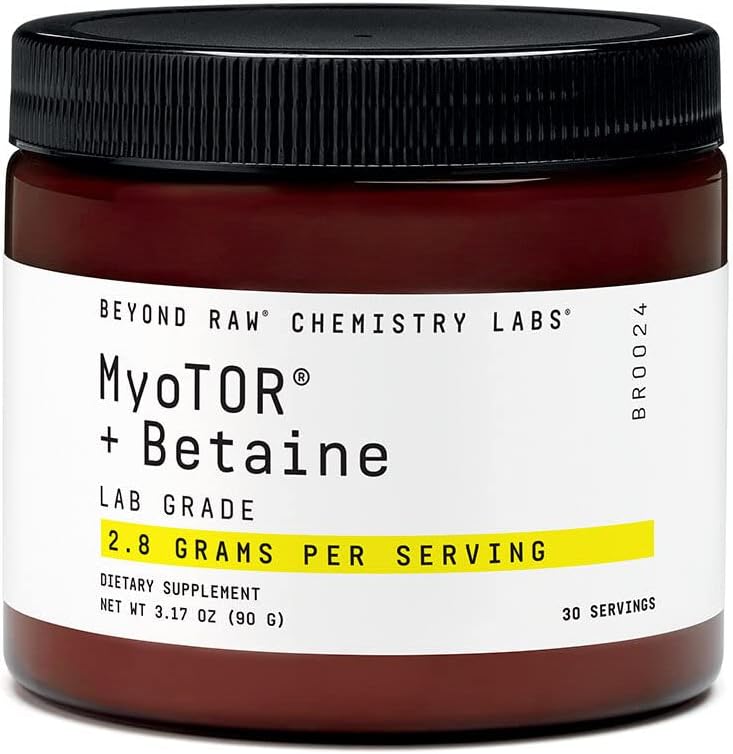 MyoTOR + Betaine Power and Performance Enhancer | Beyond Raw Chemistry Labs | 30 Servings