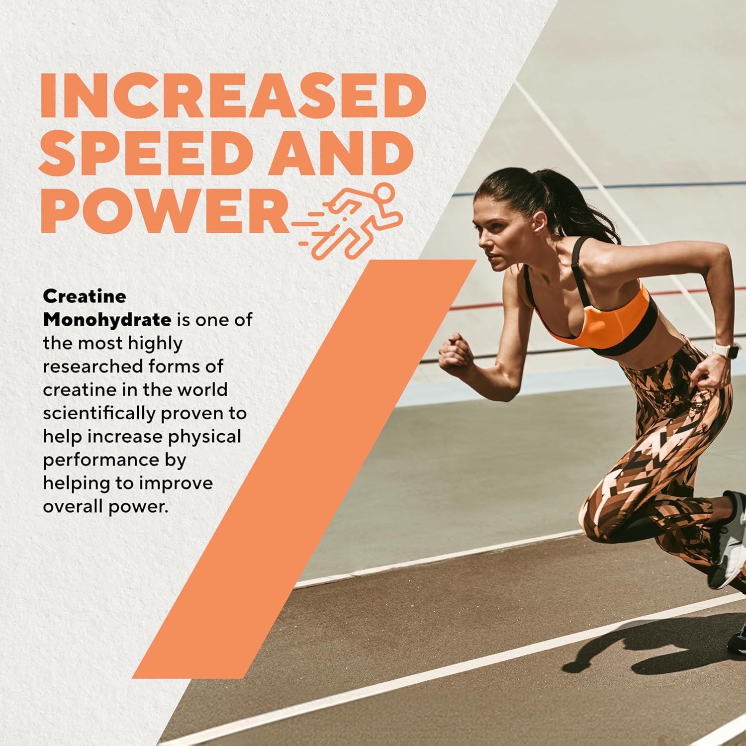 Myprotein Creatine Monohydrate Powder 1.1 lbs Bag - Unflavored Workout Supplement - Gluten-Free, Vegan, Easy to Dissolve - 100 Servings