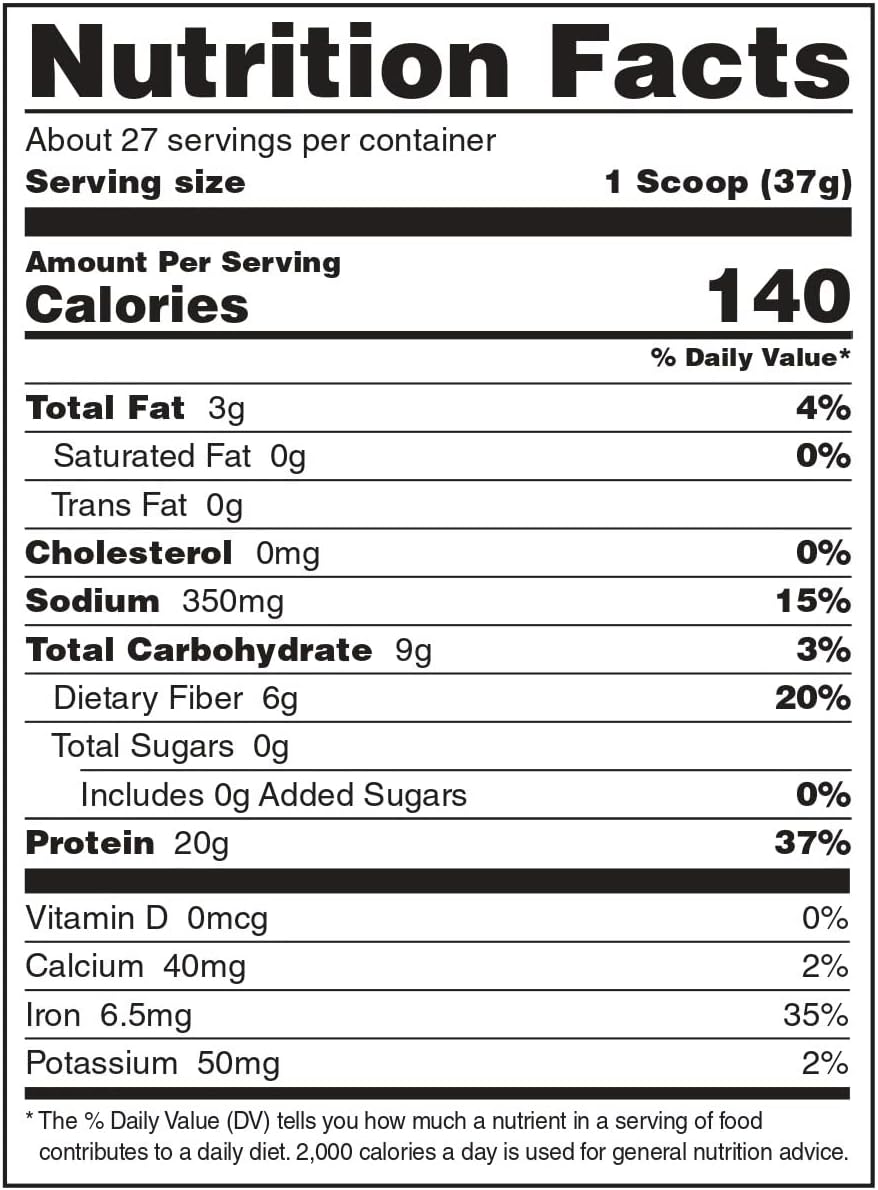 MYVEGAN Banana Bread Pea Protein Isolate Powder - Plant-Based Amino Acids - Gluten & Sugar Free - 2.2 Lb (30 Servings)