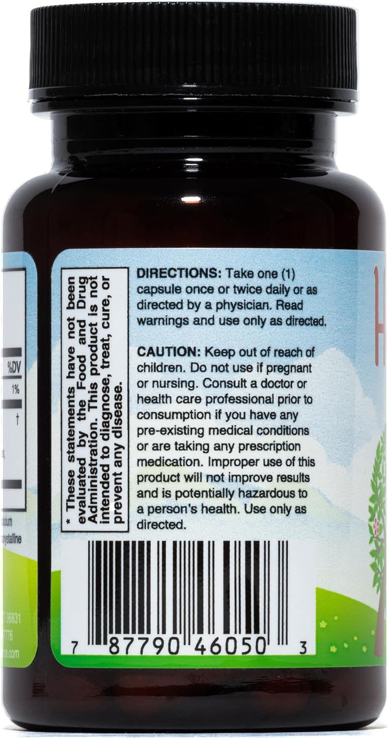 N-Acetyl Cysteine Liver Support Capsules - Natural Non-GMO Supplement with Hepagard for Gluten-Free Diet