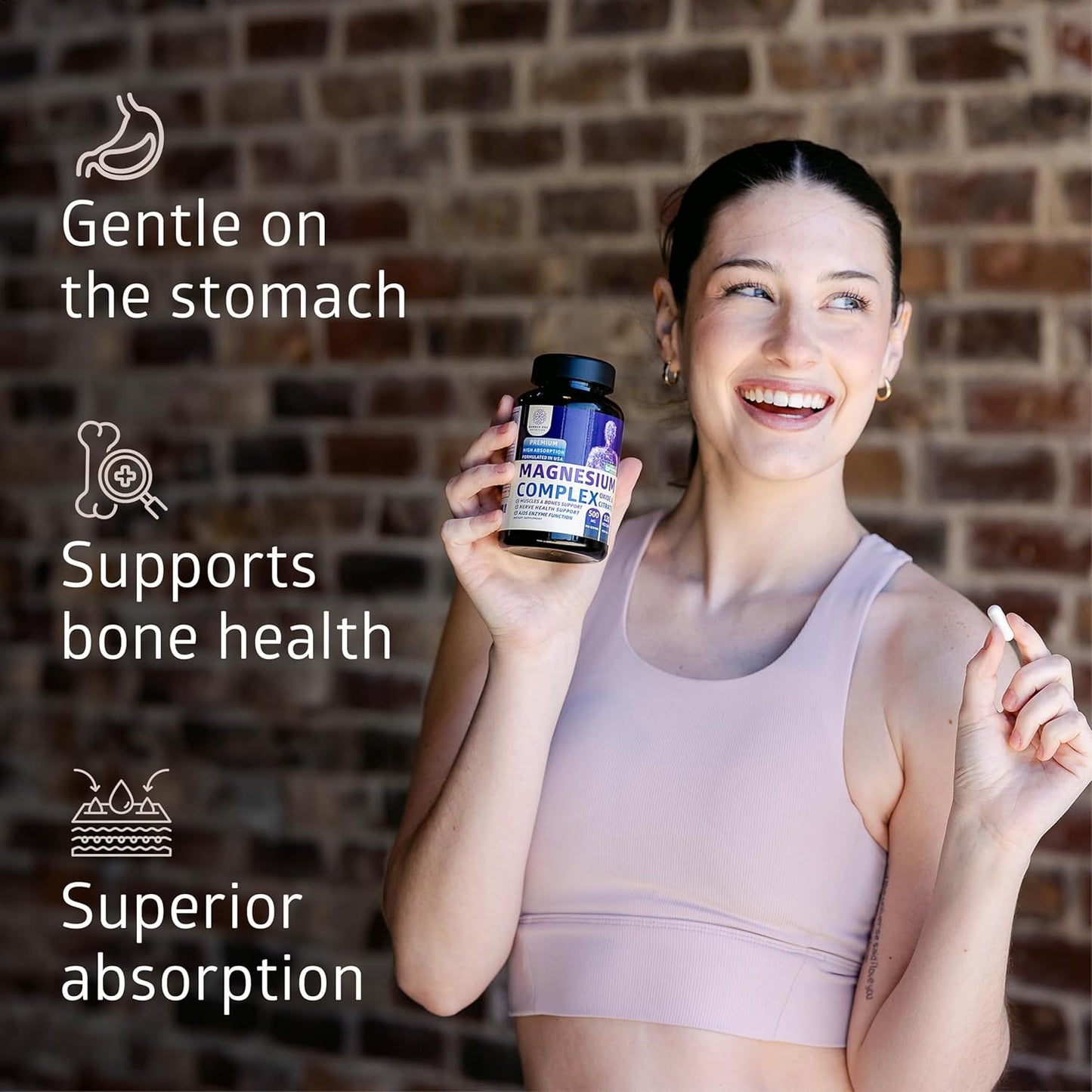 N1N Premium Blood Pressure Support Supplement with 13 Potent Ingredients, Hawthorn, Hibiscus, and Magnesium Complex - 2 Pack Bundle