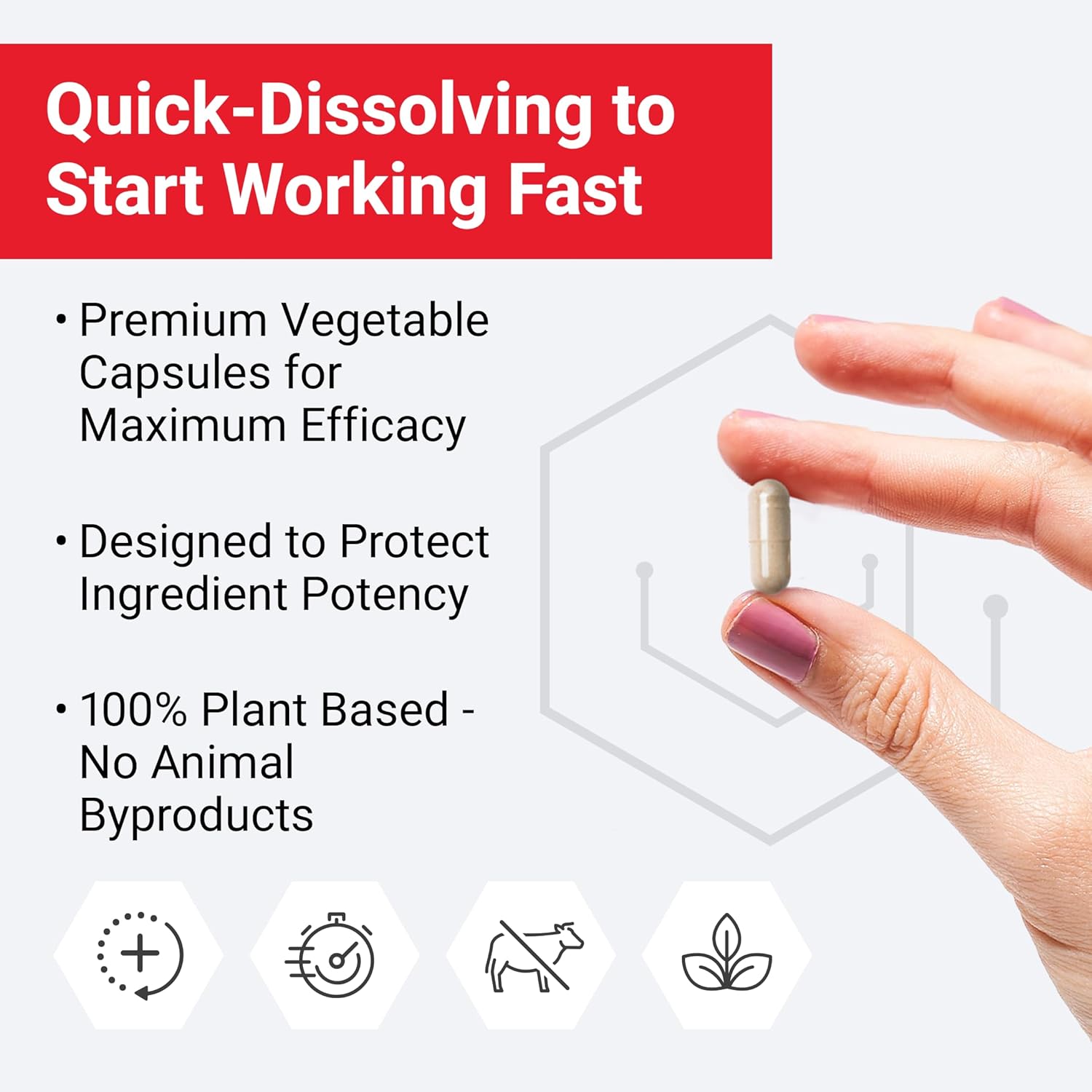 NAD+ Boost Complex with Resveratrol, Astaxanthin, Spermidine, Luteolin - Cellular Health Support - 60 Capsules