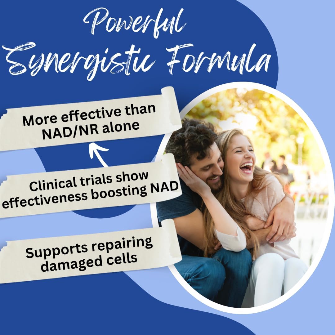 NAD+ Supplement with RiboYOUNG™ Formula for Anti Aging and Immune Support