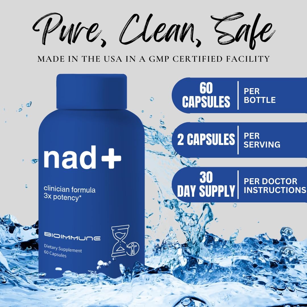 NAD+ Supplement with RiboYOUNG™ Formula for Anti Aging and Immune Support