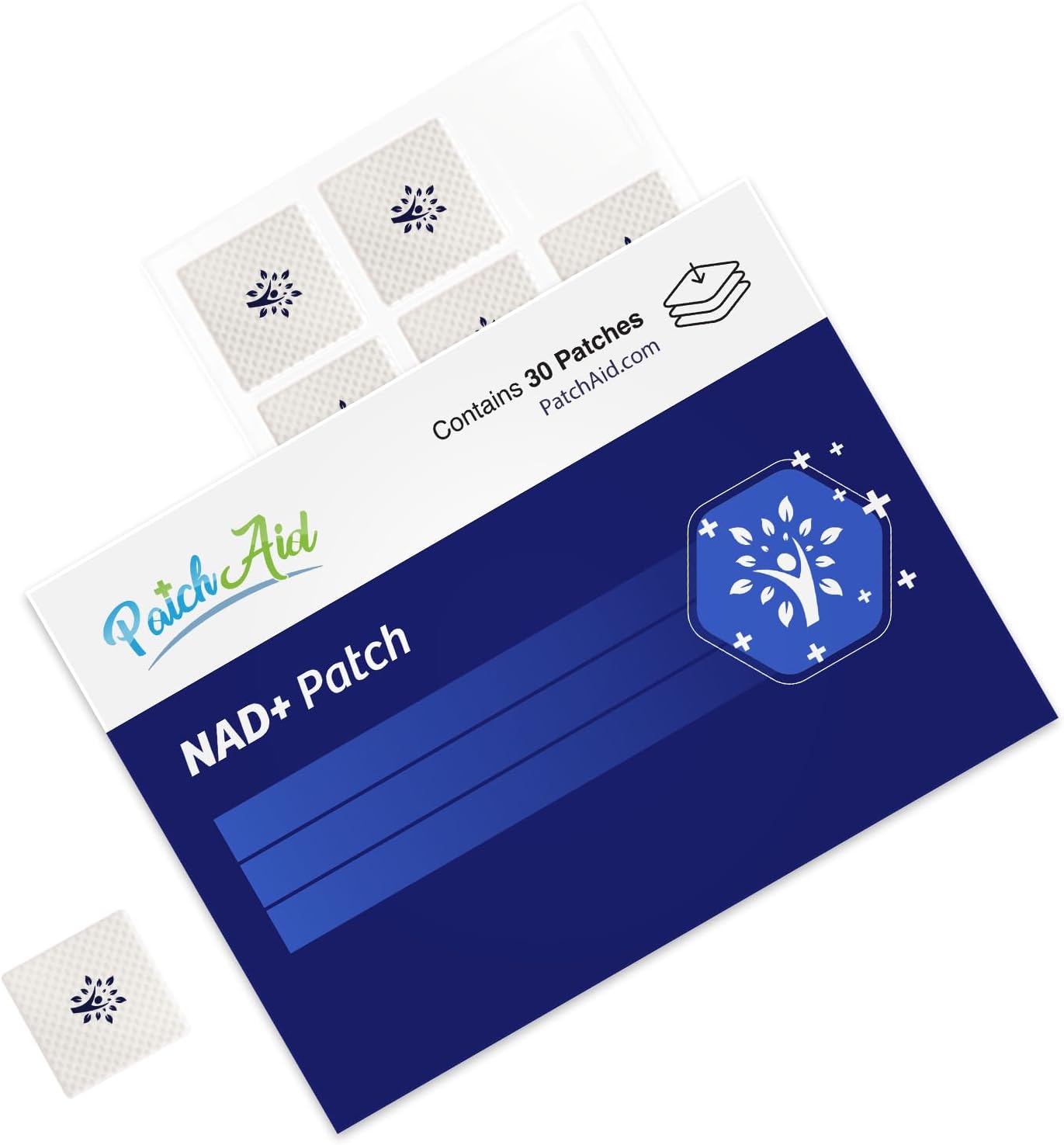 NAD+ Topical Patch by PatchAid - 30-Day Supply for Enhanced Wellness and Cellular Health