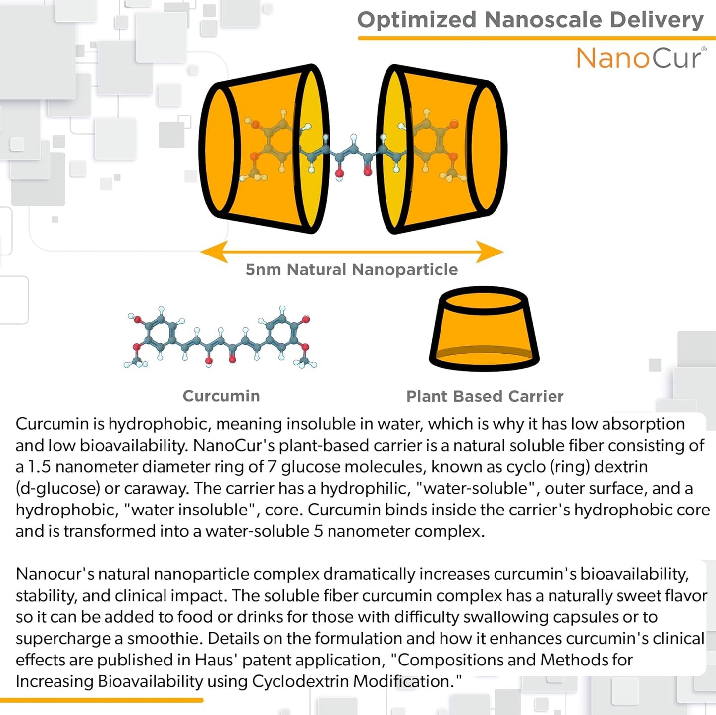 Nanocur Organic Turmeric Curcumin with Enhanced Absorption for Joint Support and Energy Boost