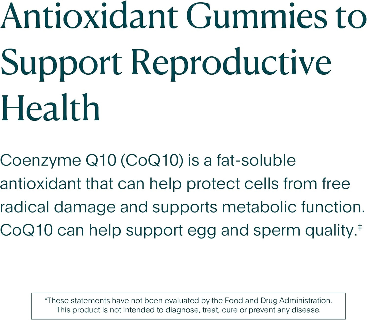 NATALIST CoQ10 Gummies: Daily Fertility Vitamin with Powerful Antioxidant Defense - Energy Support for Women & Men - Mixed Berry, Vegan, Gluten-Free - 60 Gummies