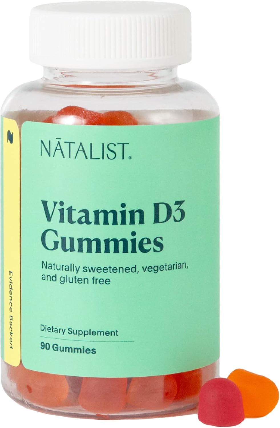 NATALIST Immune Support Gummy Bundle for Preconception & Pregnancy - Prenatal & Vitamin D3 - 90 Count Each - Vegetarian & Gluten-Free