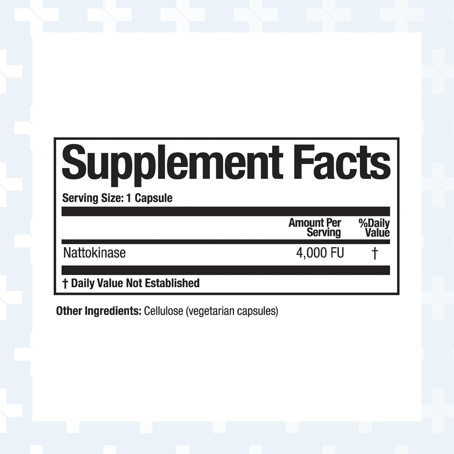 Nattovena Double Strength Nattokinase Supplement by Arthur Andrew Medical - 4,000 FUs per Capsule - 180 Count