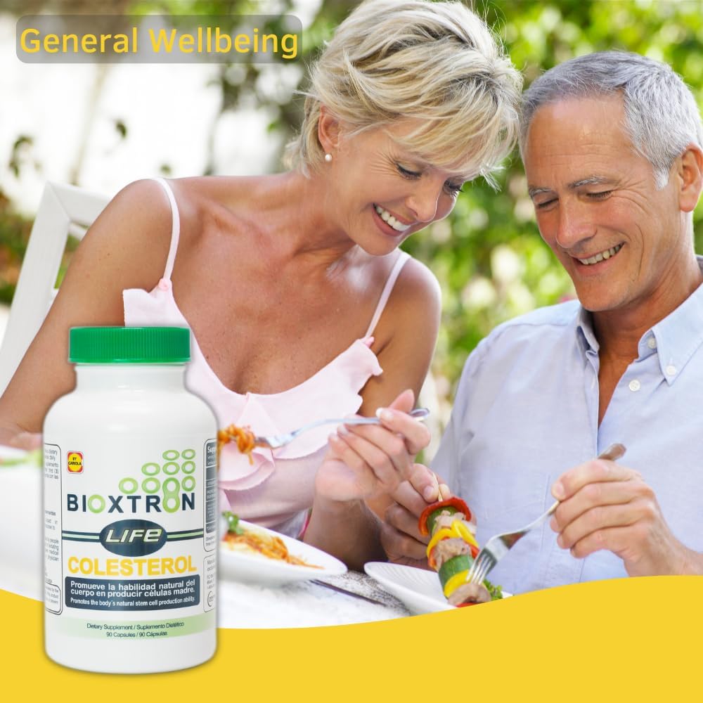 Natural AFA Stem Cell Supplement for Cholesterol & Immune Support - Promotes Stem Cell Production, Healthy Joints & Muscles - 90 Capsules