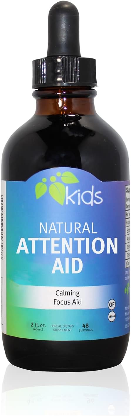 Natural Attention Support for Kids - Mountain Meadow Herbs Mountain Meadow Kids 2oz Calming Focus Aid