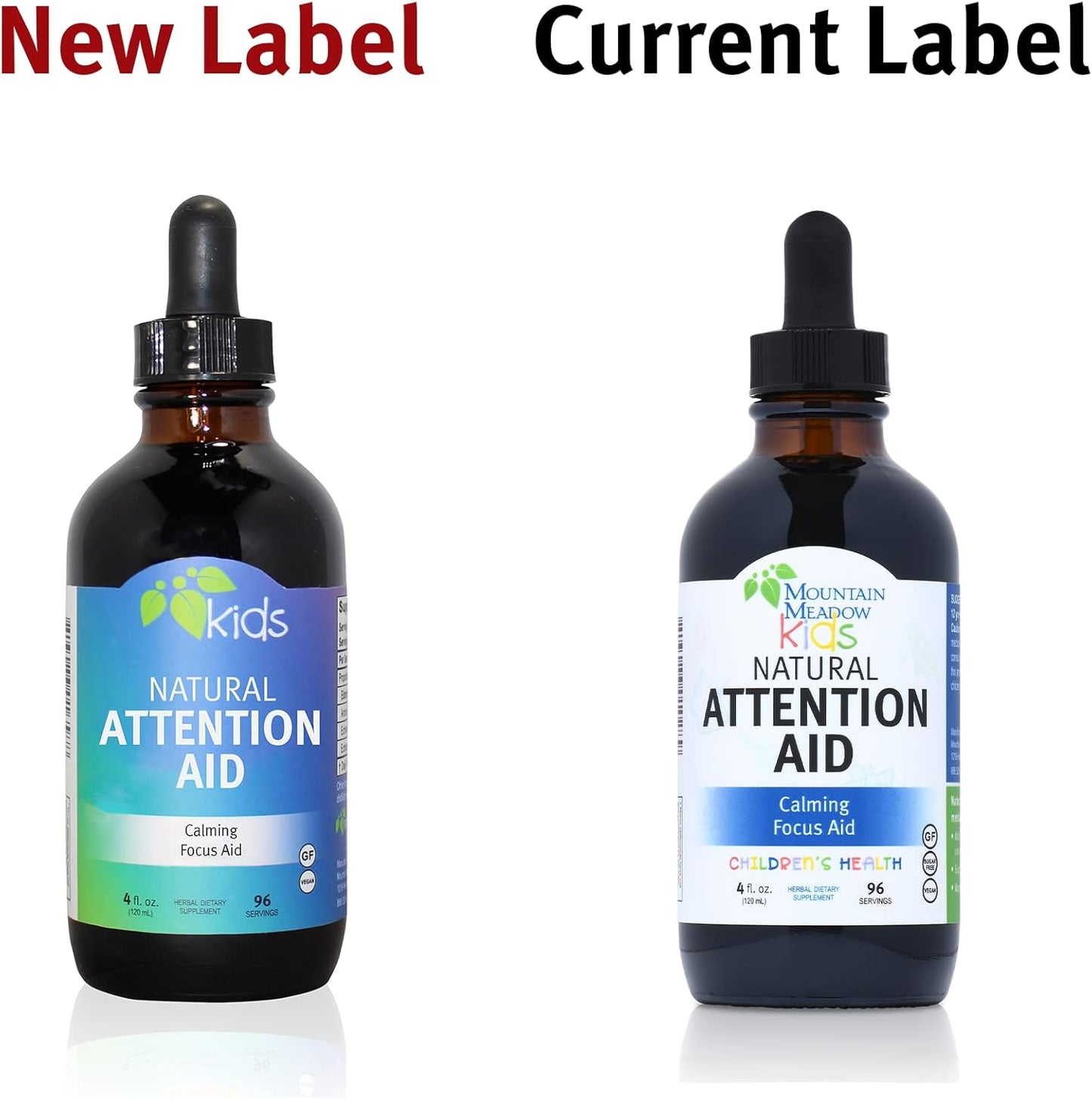 Natural Attention Support for Kids - Mountain Meadow Herbs Mountain Meadow Kids 2oz Calming Focus Aid