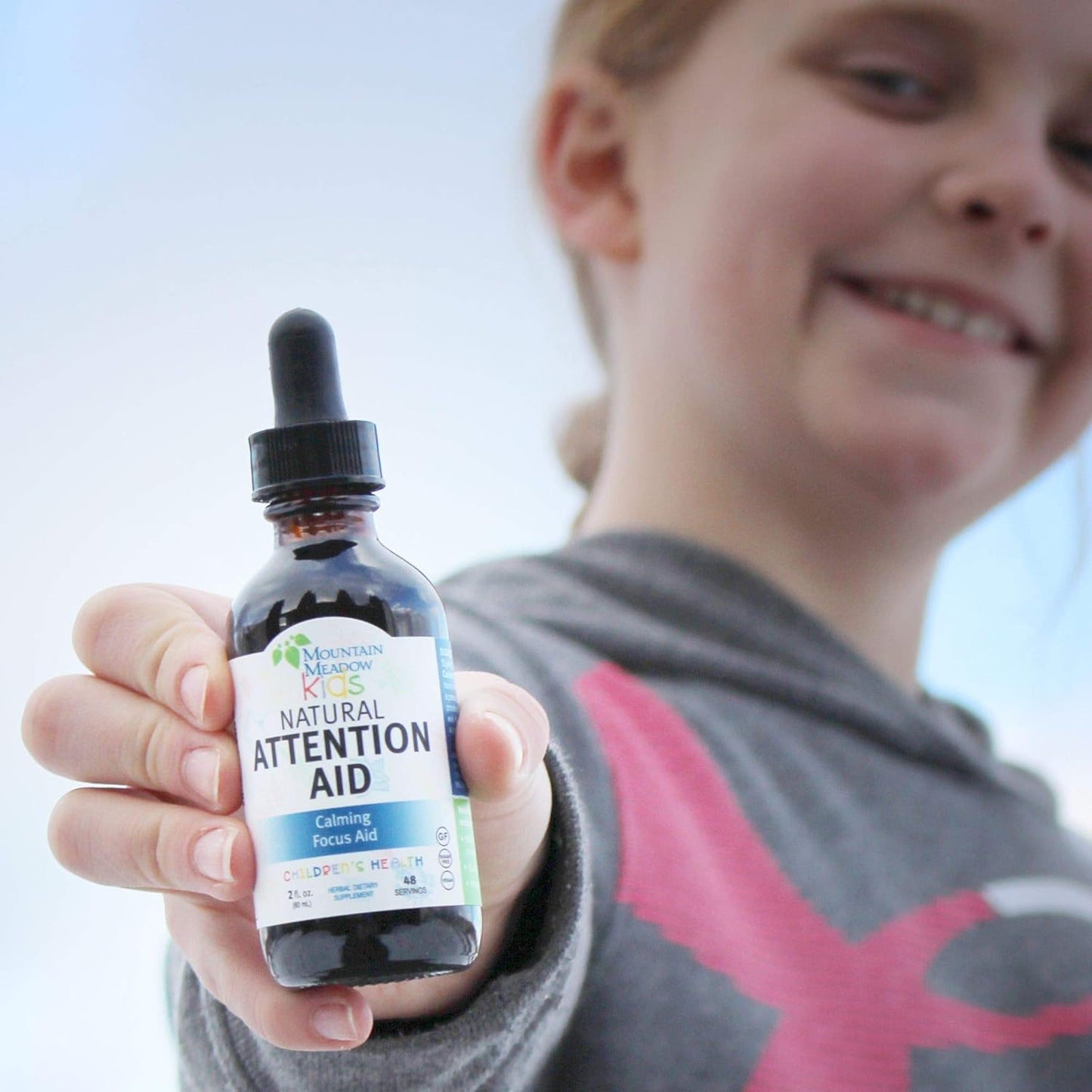 Natural Attention Support for Kids - Mountain Meadow Herbs Mountain Meadow Kids 2oz Calming Focus Aid