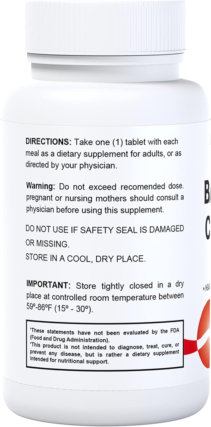 Natural Balance Vitamin B Complex Supplement for Energy and Brain Function - Includes Vitamin B2, B3, B5, B6, B12 - 60 Day Supply