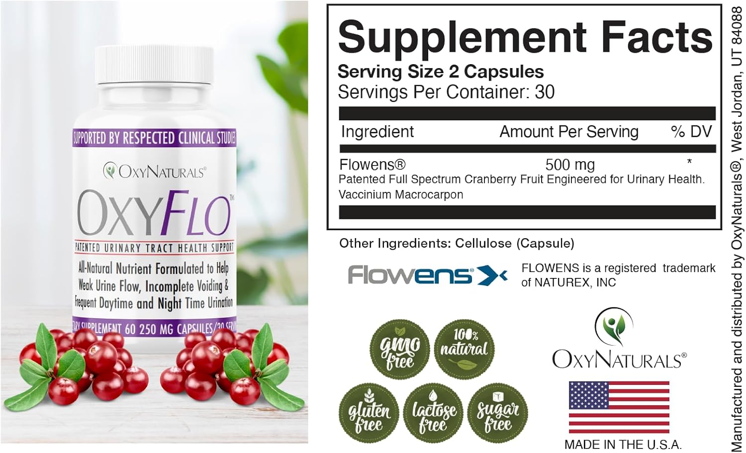 Natural Bladder Control Pills for UTIs - Support Urinary Tract Health - Clinically Proven Ingredients - 5 Bottles, 150 Servings