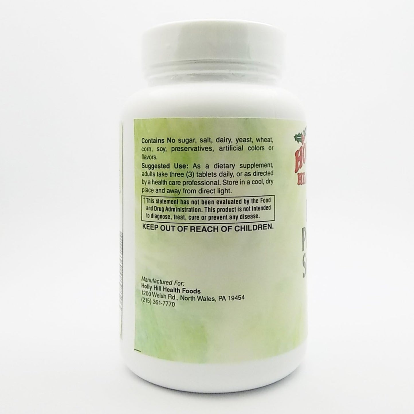 Natural Blood Pressure Support Supplement - 90 Tablets by Holly Hill Health Foods