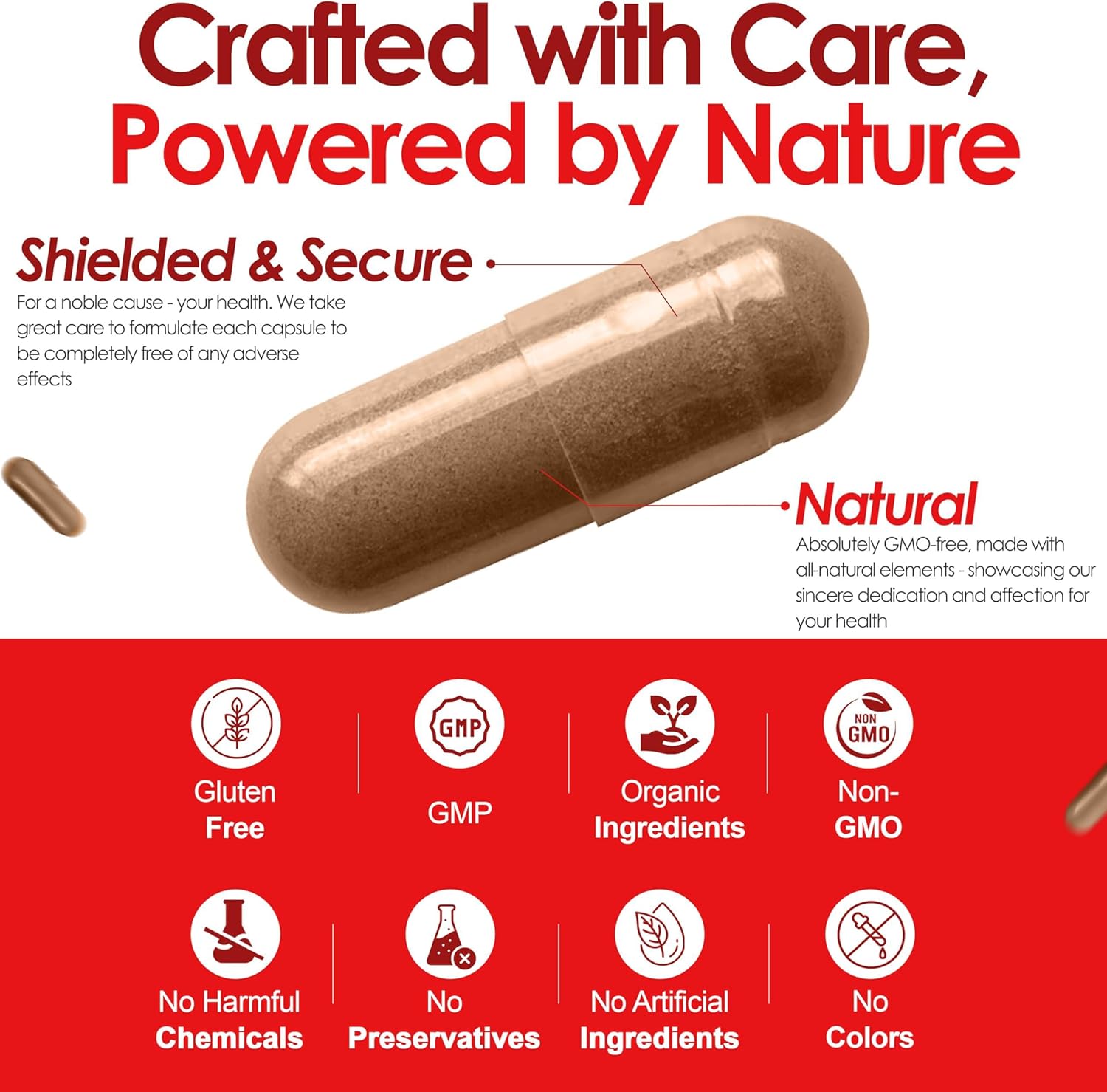 Natural Blood Pressure Support Supplement with Hawthorn, Hibiscus & Garlic Extract - Promotes Cardiovascular Health and Normal Heart Function