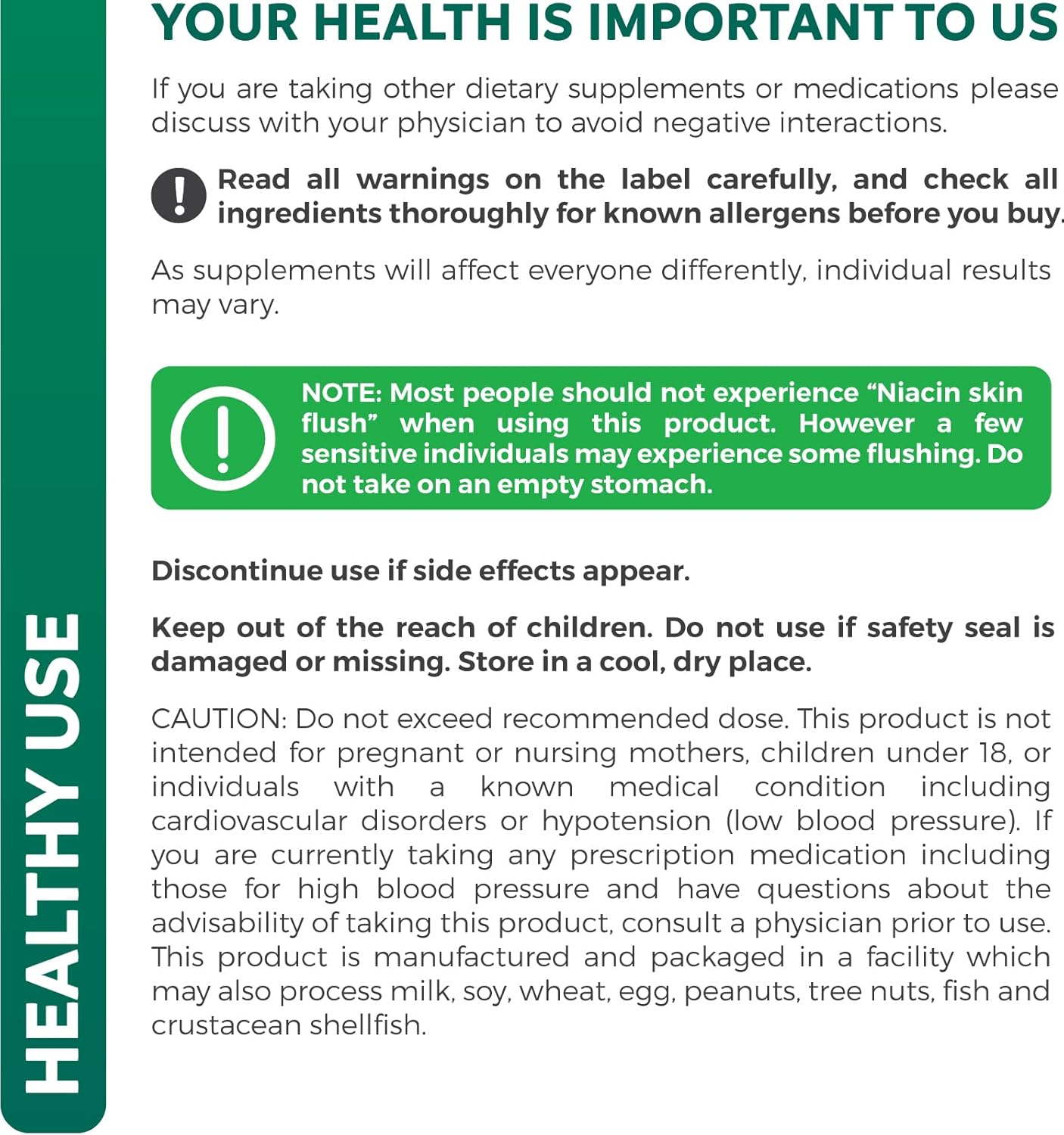 Natural Blood Pressure Support Supplement with High Hawthorn Berry Extract - Non-GMO Formula for Healthy Blood Pressure - 90 Capsules by Healths Harmony