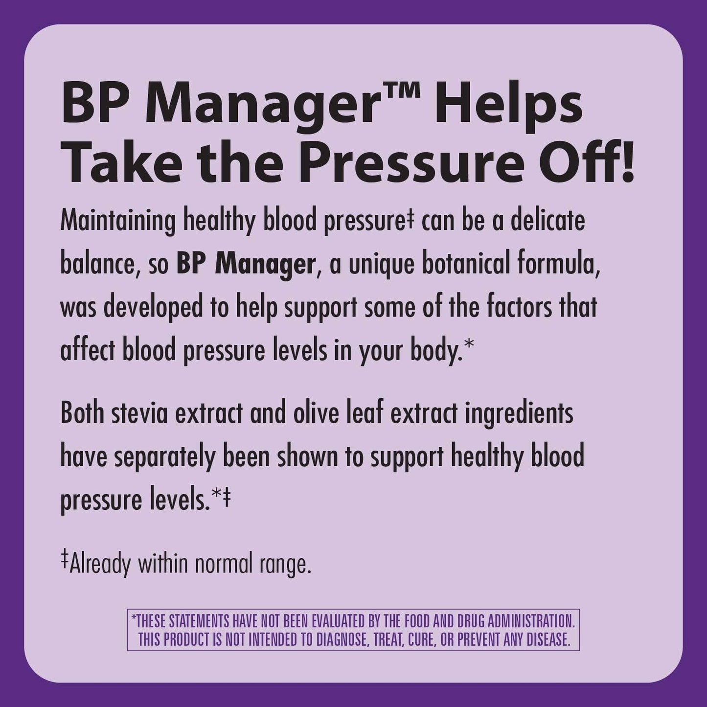 Natural BP Manager Supplement for Healthy Blood Pressure Support - 90 Capsules by Nature's Way