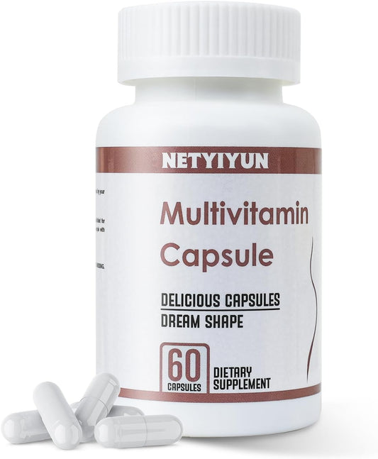 Natural Breast & Butt Enhancement Pills for Skin Tightening - 3 in 1 Capsules by NETYIYUN