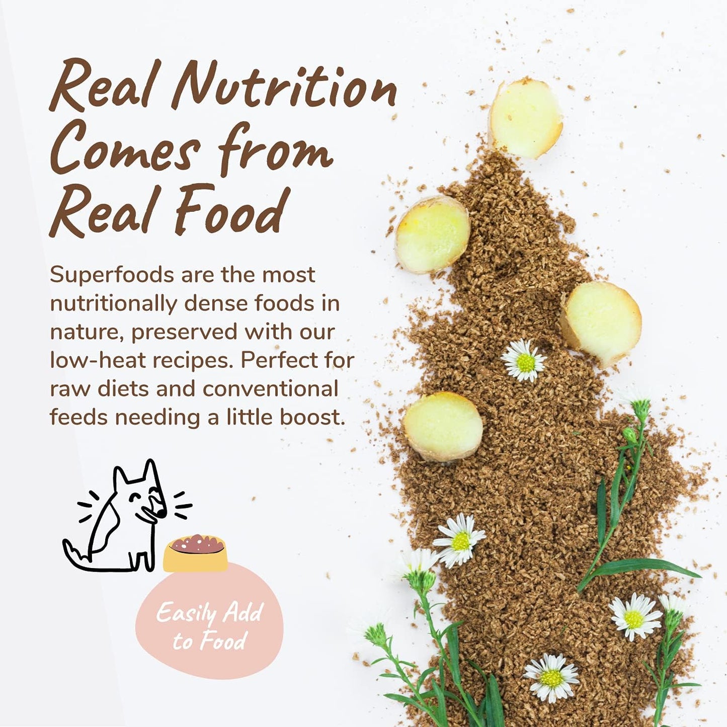 Natural Cat & Dog Anxiety Relief Supplements - Calming Treats with Apple, Chamomile, Ginger, & Thyme - USA-Made Stress Reliever Formula