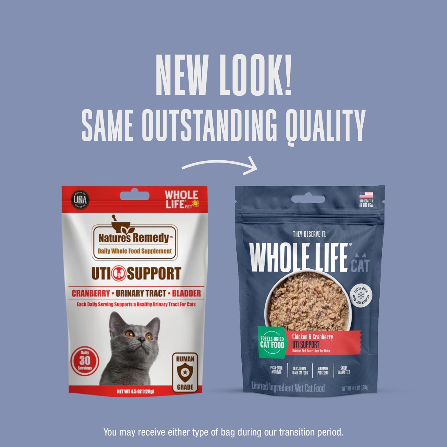 Natural Cranberry Cat Urinary Supplement - Feline UTI Prevention & Treatment with Probiotics - 30-Day Supply