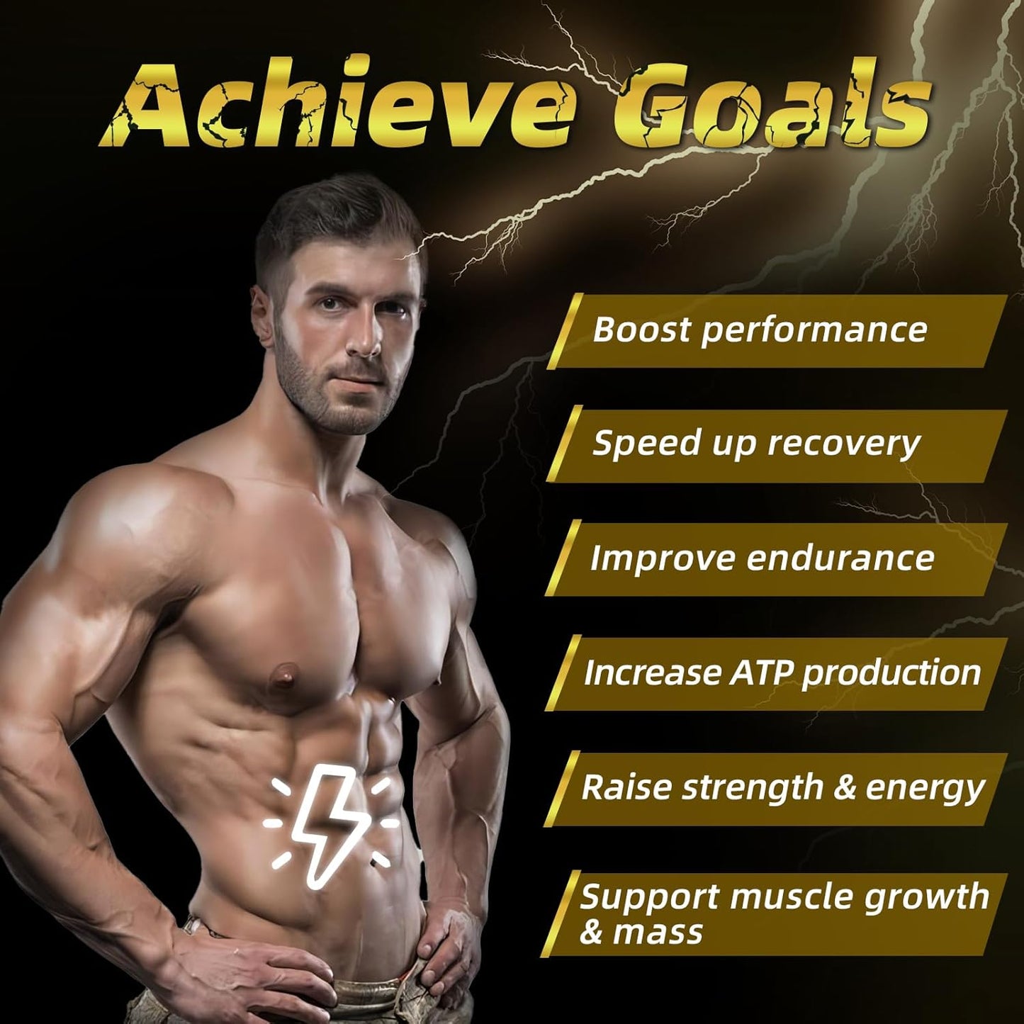 Natural Creatine Supplement for Adult Muscle Growth - NATURE TARGET