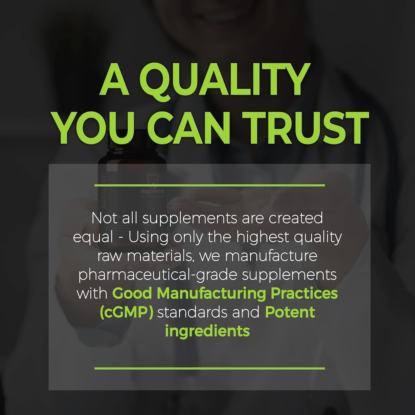 Natural Dental Implant Support Supplement for Bone Formation & Osseointegration - Vitamin & Micronutrient Formula (90 Servings)