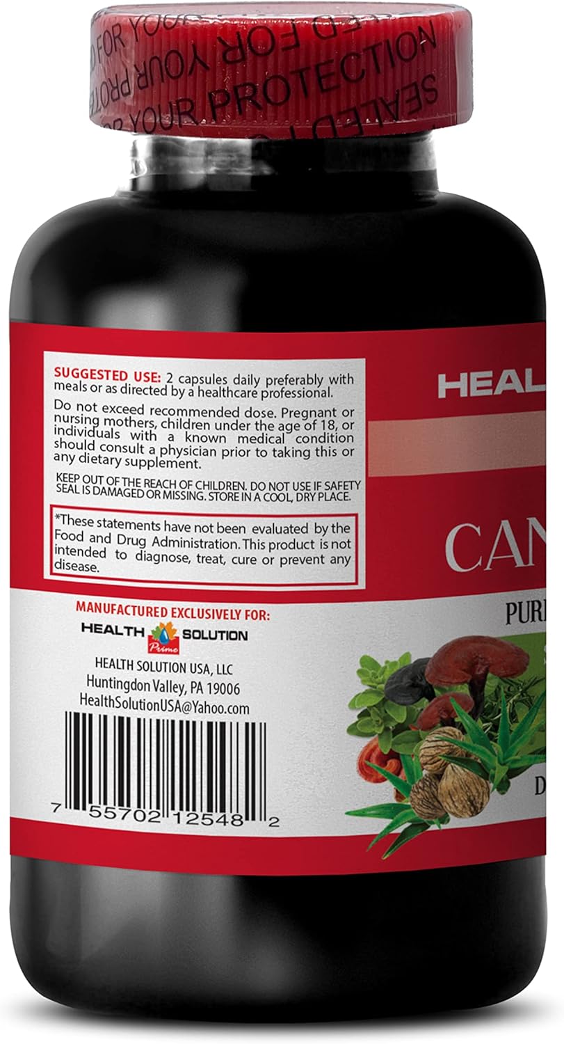 Natural Detox Pills for Candida Overgrowth - Prime Candida Support Capsules - Quick Cleanse Formula - 2 Bottles, 120 Capsules