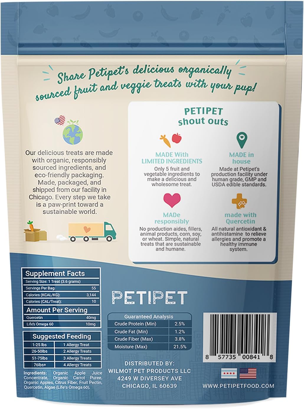 Natural Dog Allergy Relief Chews with Quercetin and Omega 3 - Antihistamine for Itching, Paw Licking, Allergies - Supports Skin Health and Immune System