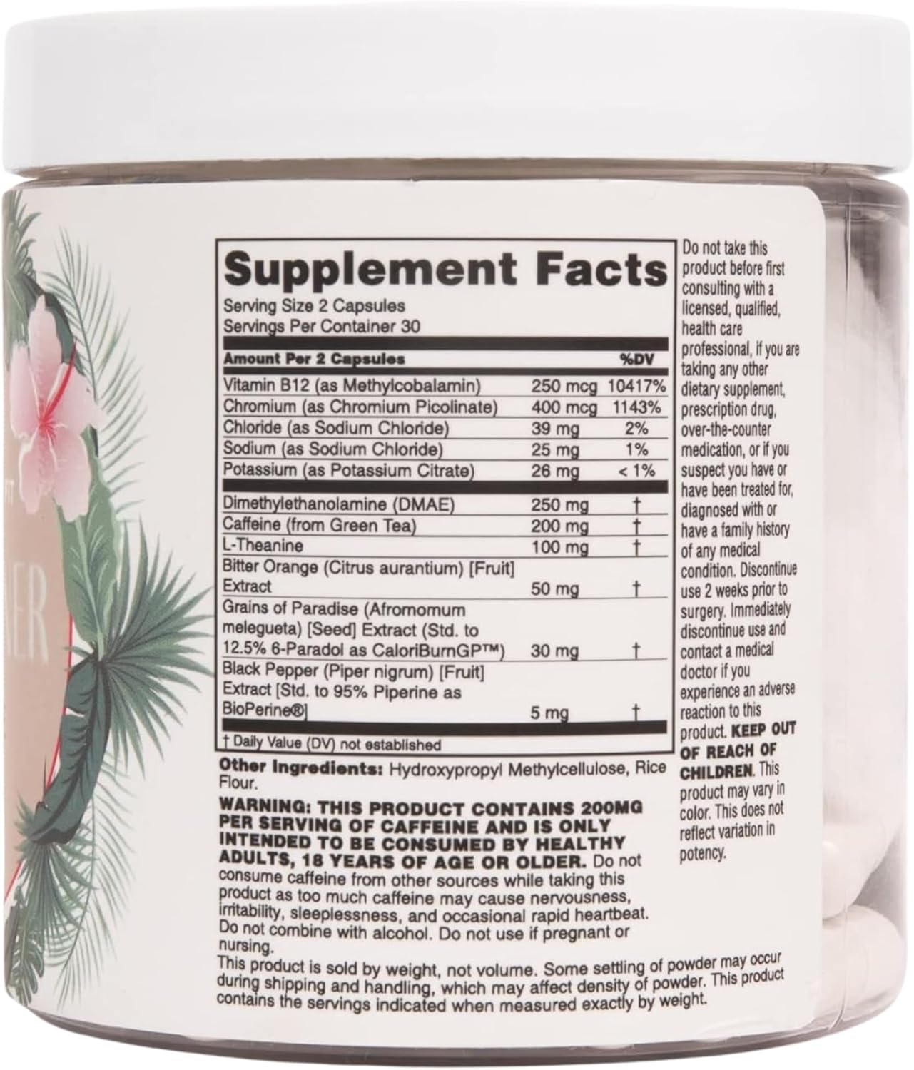 Natural Energy & Metabolism Support Supplement for Women - 60 Capsules, Unflavored - Strong & Sexy Fit, Weight Management & Diet Aid with Green Tea Extract - Workout Supplements