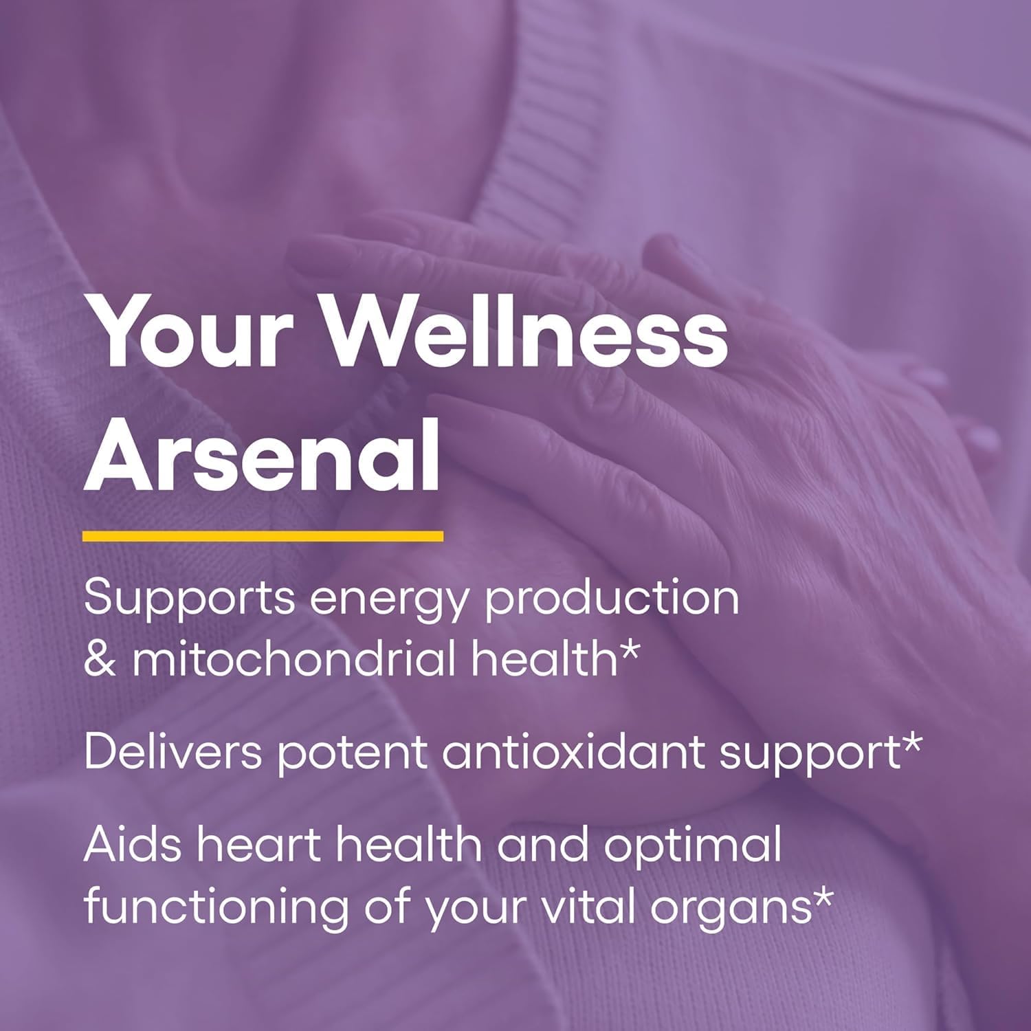 Natural Factors Coenzyme Q10 50 mg Softgels for Energy, Heart & Cognitive Support - Natural Supplement